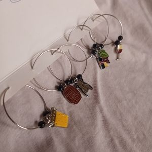 Wine Earrings